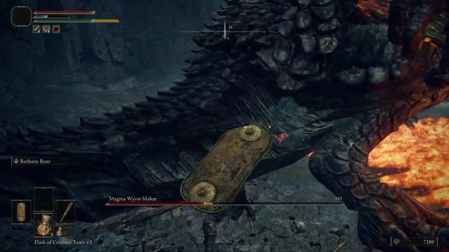 Beef with Magma Wyrm Makar-Elden Ring смотреть онлайн