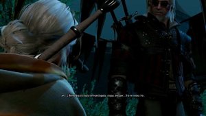 Ведьмак 3. Новые диалоги. Цири о выборе Геральта в сторону Трисс