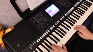 "Вологда" на Yamaha PSR S750.