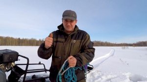 Обзор Мотособаки Бурлак-М2 LFK 15 л.с. "Промысловик"! Зверь для Рыбалок - Все Плюсы и Минусы!