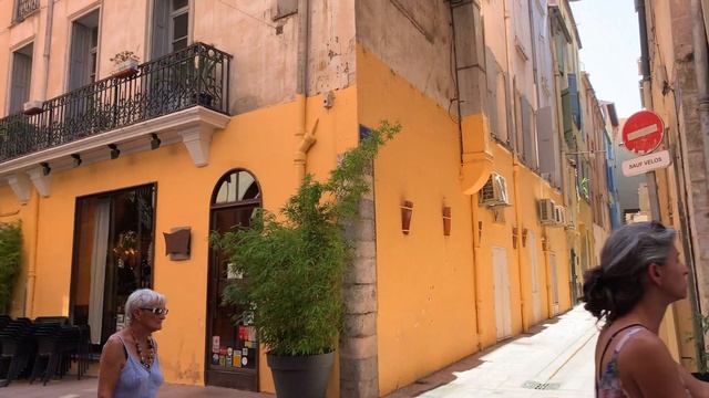 【4K】WALK PERPIGNAN FRANCE 4k video tour SLOW TV travel vlog