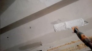 Побелку намотало на валик или почему, ОБЯЗАТЕЛЬНО, нужно счищать побелку!