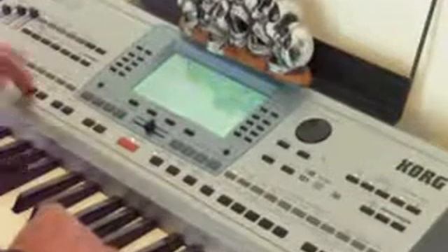 Hard Rock Improvisation Korg Keyboard PA 50 смотреть онлайн