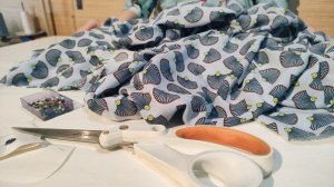 Подробнее о пошиве блузы из штапеля