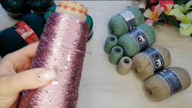 Покупка пряжи. Пополнение "хомячьих" запасов. Пух Норки, королевские пайетки. Планы на пряжу.