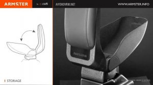 Подлокотник ARMSTER 1. Видеообзор