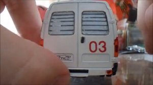 ГАЗ 2705  "ГАЗель" "комби" 1996гг., ГАЗ 32213 "ГАЗель" АСМП 1/43 АГАТ РОССИЯ