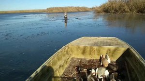 Охота на утку в Астрахани, утрянка
