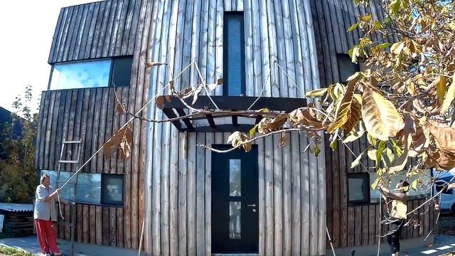 ⚫ Оригинальное Деревянное КРЫЛЬЦО своими руками.