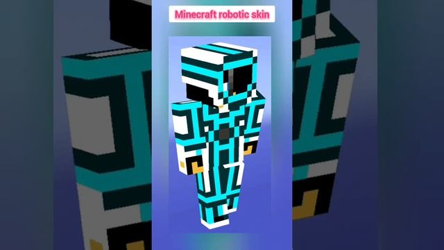 Minecraft robotic skin #shorts #ytshorts смотреть онлайн