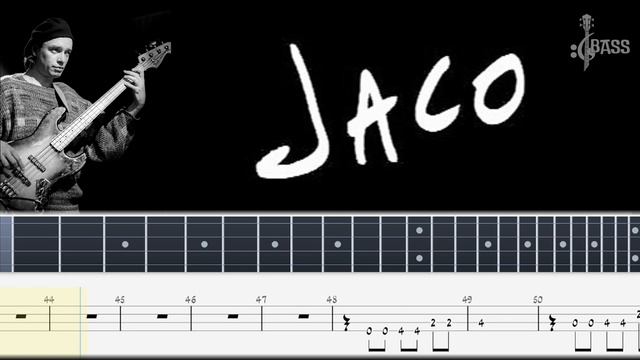 Jaco Pastorius / Weather Report - Teen Town (Bass Tabs + Tutorial) By  @ChamisBass