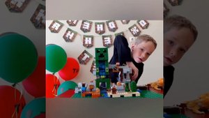 Разбор LEGO Maincraft Шахта Крипера