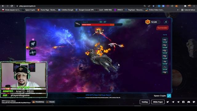 Space Crypto - Roi em 24 Horas 55 Naves | Aprenda ! смотреть онлайн