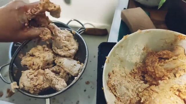 Крылья KFC в казане!!! И картошка по деревенски!!!