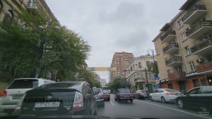 DRIVING in BAKU CITY | 4k - 60fps | Khatai, 28 May, Grand Hayat, Samaxinka | Driving Tour Azerbaija