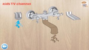 384 Puzzles for Preschool Kids - Children Learn Bathroom equipment | Kids Puzzles Games | Kid Games