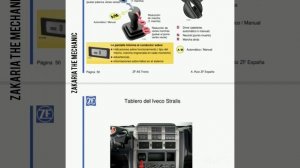 Schéma boîte vitesse ZF tronic.  شيما صندوق  تروس اوتوماتيكية