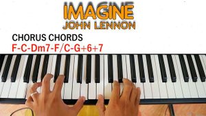 Imagine - John Lennon - Piano Chords Tutorial