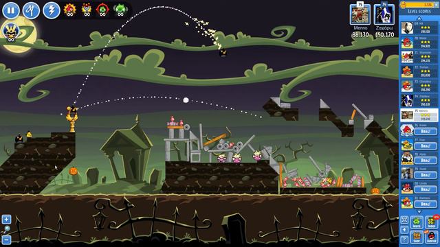 Angry Birds Friends Halloween Tournament Week 2 Level 4 High Score 157k (Golden Slingshot) (No PU) смотреть онлайн