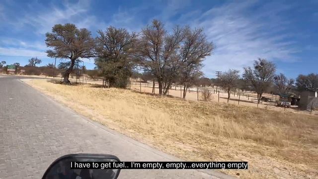 Itchy Boots rides KALAHARI RALLY - Stage 2. Racing with wild horses.