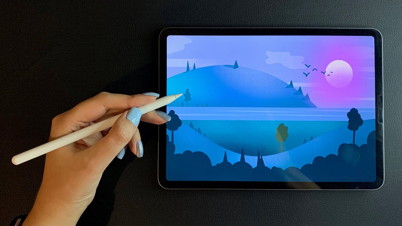 Рисуем в procreate на ipad