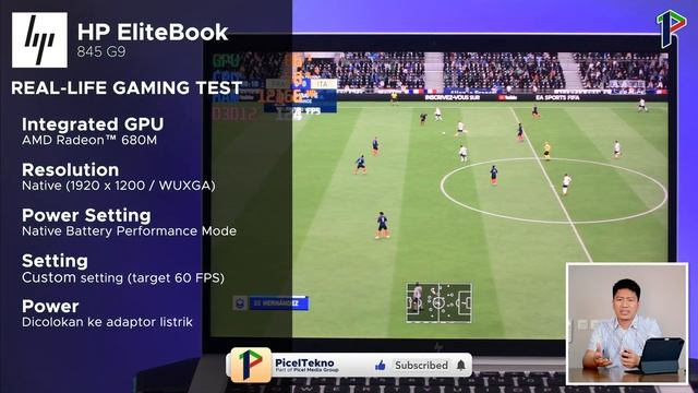 Laptop PRO, anti maling-maling club!? - HP EliteBook 845 G9 Review Indonesia смотреть онлайн