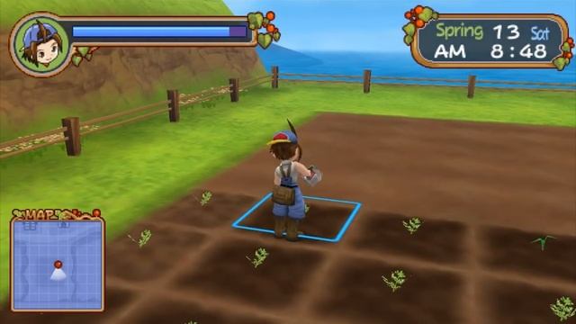 Let's Play Harvest Moon: Hero of Leaf Valley 58: Ocarina Practice смотреть онлайн