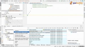 How to find the diff between two VCS branches using Liquibase and JPA Buddy