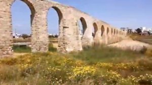 Kamares Aqueduct in Larnaka, Cyprus Davidsbeenhere.com