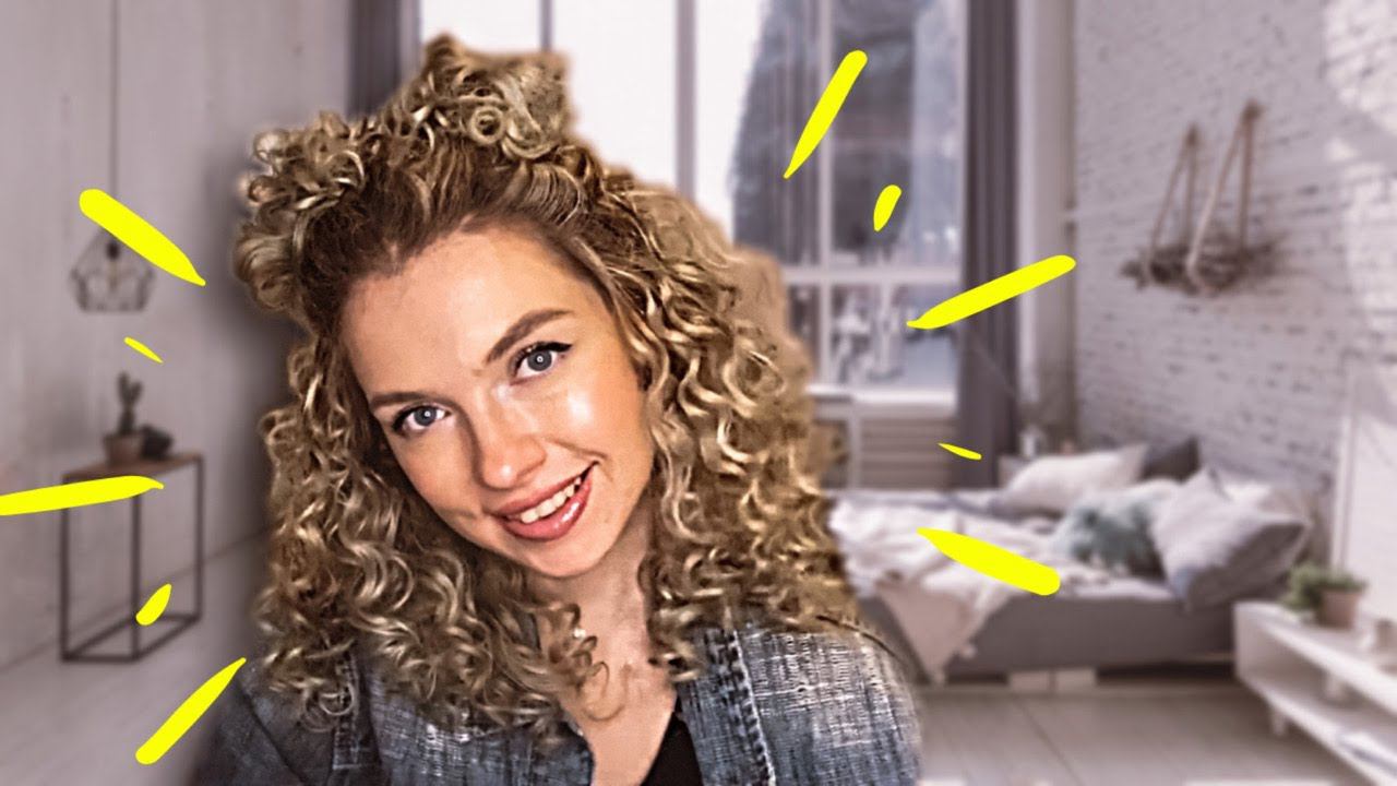 САМАЯ КРУТАЯ ПРИЧЕСКА ДЛЯ КУДРЯВЫХ ВОЛОС \ SPACE BUNS FOR CURLY HAIR - BEAUTYMAKER