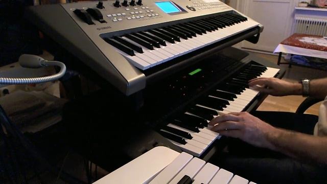 Me playing "A whiter shade of pale" смотреть онлайн