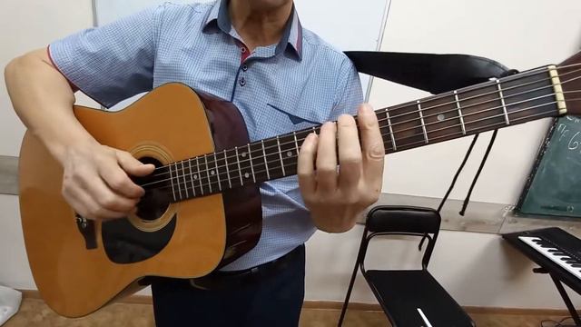 Техника игры "щипком". Гитара