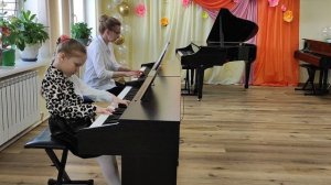 И. Беркович "Концерт" № 2 для фортепиано с оркестром часть II    Спицына Анна