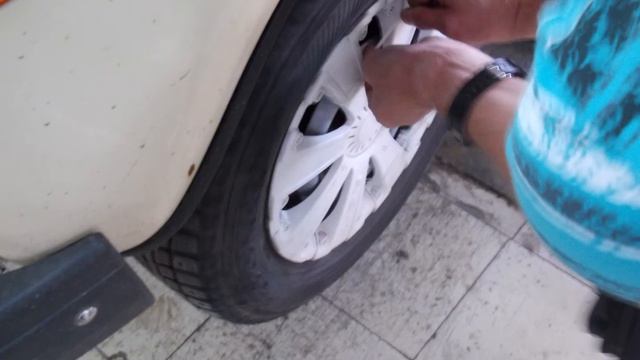 Крепление колпака из ABS к диску смотреть онлайн