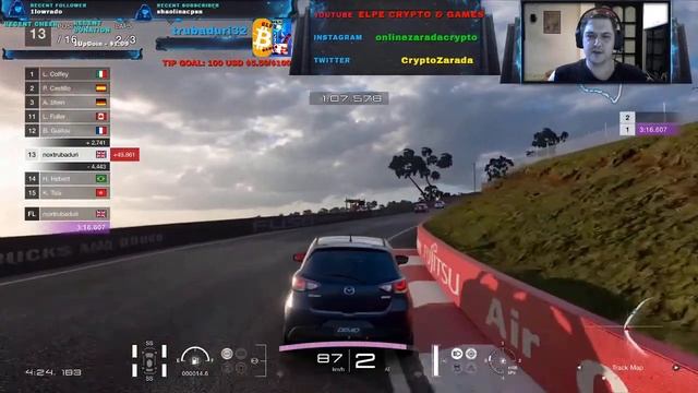 Mazda Demio 103 HP Racing against 300  HP
