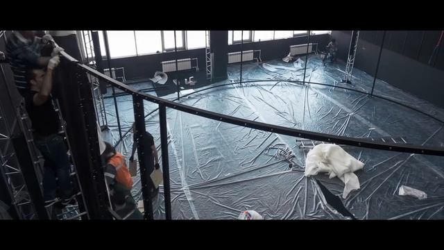 Кастомизированный цилиндрический экран Projecta