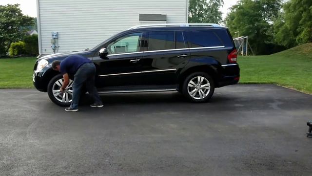 Mercedes GL450 19 to 20 conversion using OEM Rims Wheels X164