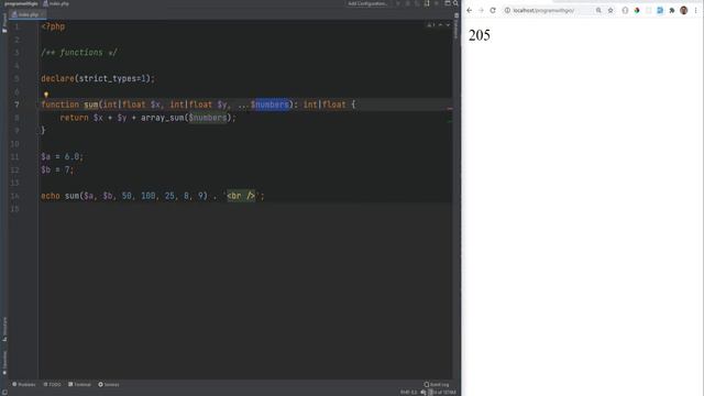 23 PHP Function Parameters - Named Arguments - Variadic Functions & Unpacking - Full PHP 8 Tutorial смотреть онлайн