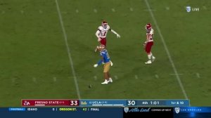 Fresno State vs #13 UCLA THRILLING Ending | 2021 College Football