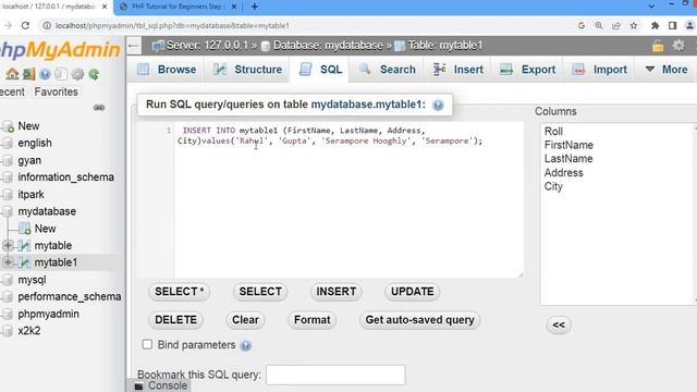[How to Execute SQL Query in XAMPP] [How to Run SQL Query in XAMPP] [Execute SQL Query Step by Step
