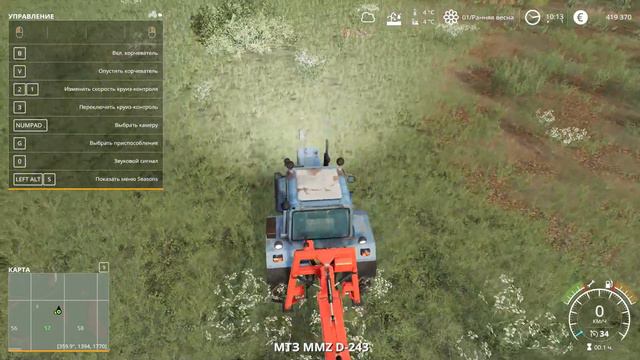 Farming Simulator 2019. Дальневосточный гектар. Начало с нуля. смотреть онлайн