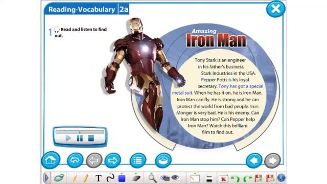 Excel 5 M 2 ex 2 p 22 mp4 Amazing Iron Man Listen and read смотреть онлайн