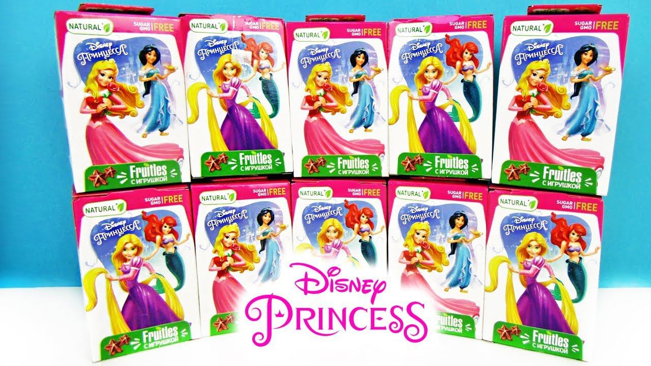 ПРИНЦЕССЫ ДИСНЕЯ СВИТ БОКС 2018! СЮРПРИЗЫ, ИГРУШКИ, мультики Princess Disney Sweet Box unboxing