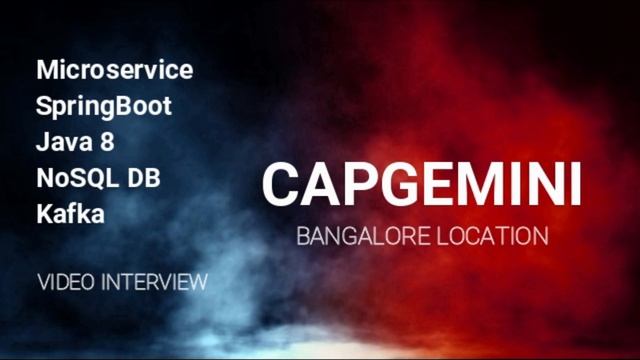 SELECTED | CAPGEMENI BANGALORE | Java microservice spring boot real time interview | Teams intervie смотреть онлайн