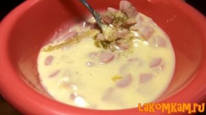 Омлет в пакете. Нежный рецепт