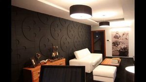 3д панели в интерьере #3