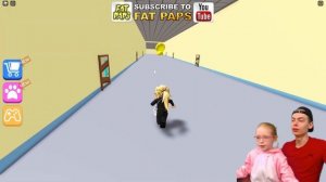 УБЕЖАТЬ ОТ НАДОЕДЛИВОГО УЧИТЕЛЯ В ОББИ СОФИЯ И ДИМА ИГРАЮТ РОБЛОКС