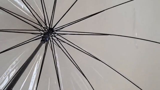 Зонт прозрачный, 14 спиц. Магазин зонтов в Алматы. смотреть онлайн