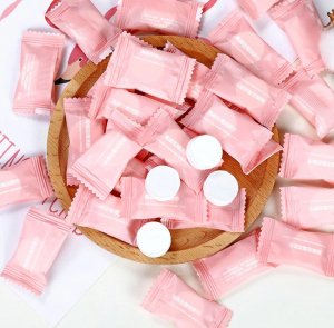 Мини сжатые одноразовые салфетки