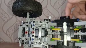 как сделать внедорожник на мостах из лего техник